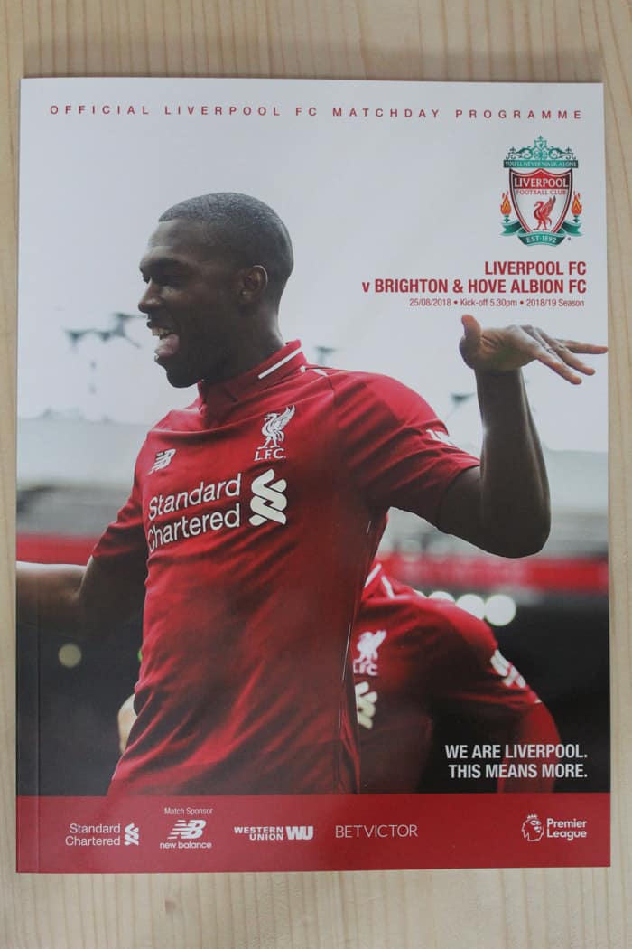 Liverpool FC v Brighton & Hove Albion FC